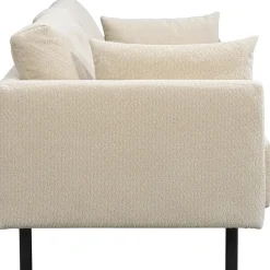 Bank Siem 3-zits - stof Egon - beige