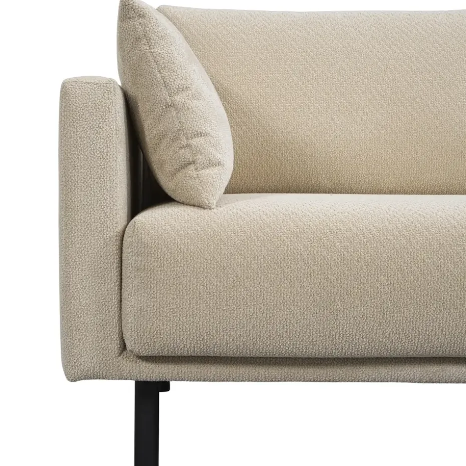 Bank Siem 3-zits - stof Egon - beige