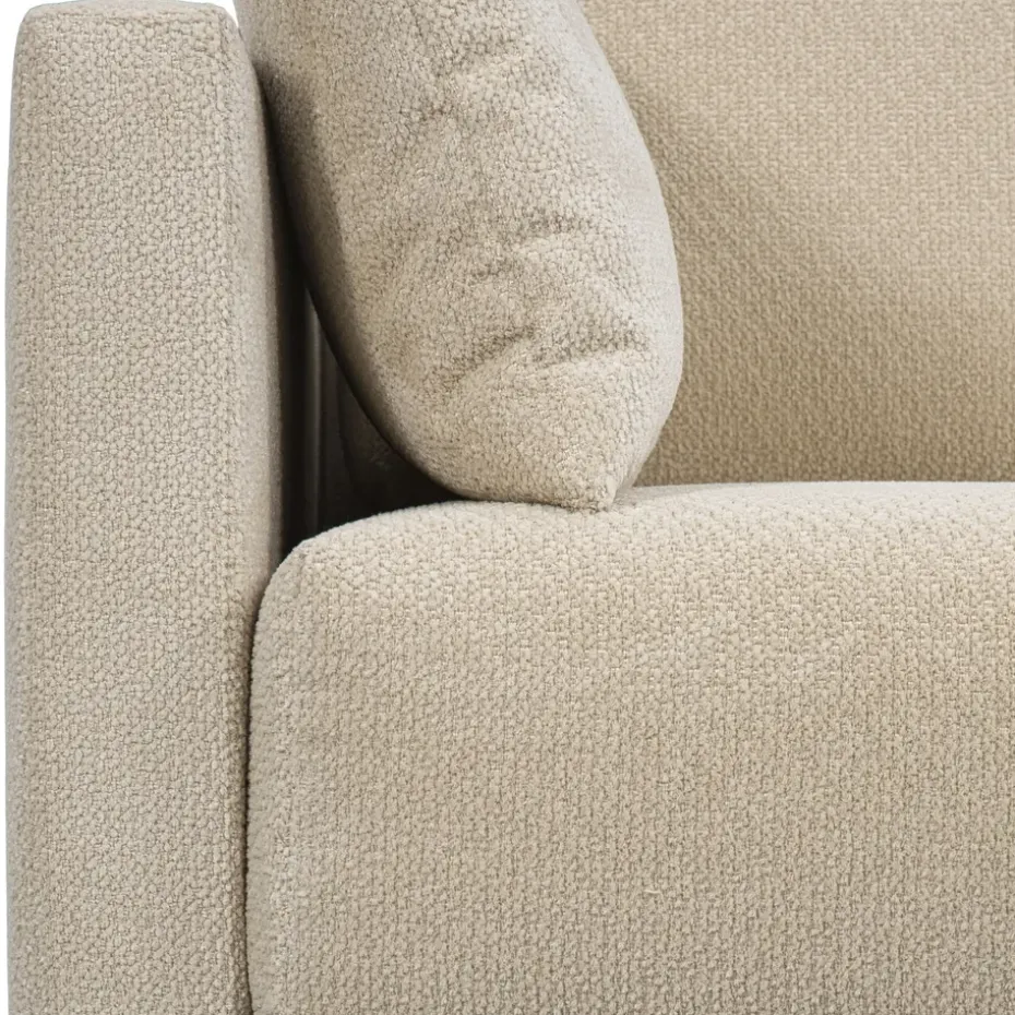 Bank Siem 3-zits - stof Egon - beige