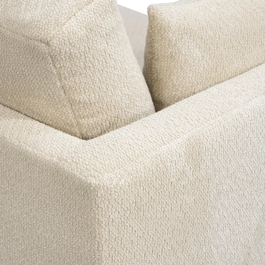 Bank Siem 3-zits - stof Egon - beige