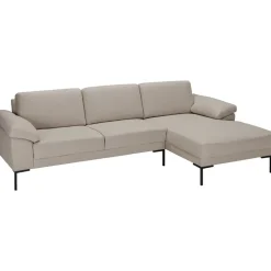 Bank Tom met chaise longue rechts - Basel - beige