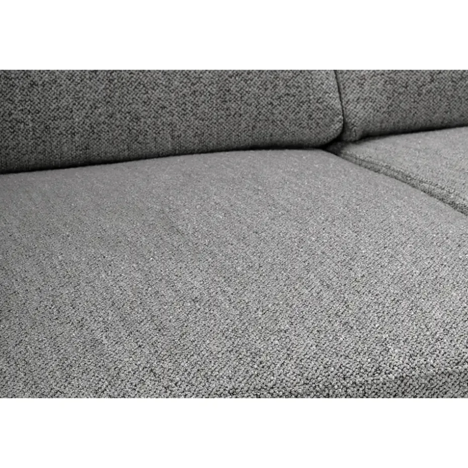 Bank Tom met chaise longue rechts - Monza - grijs