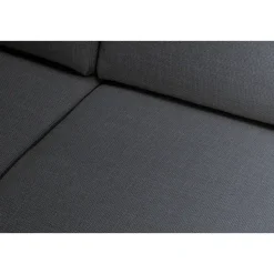 Bank Tom met chaise longue links - Basel - antraciet