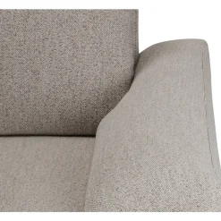 Bank Tom met chaise longue rechts - Java - beige