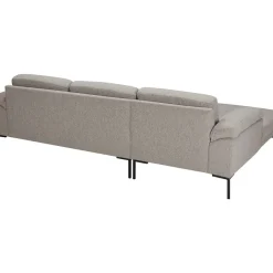 Bank Tom met chaise longue links - Monza - beige