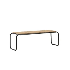 Bankje Naturel Hout - 136x40x46cm - Holmbeck