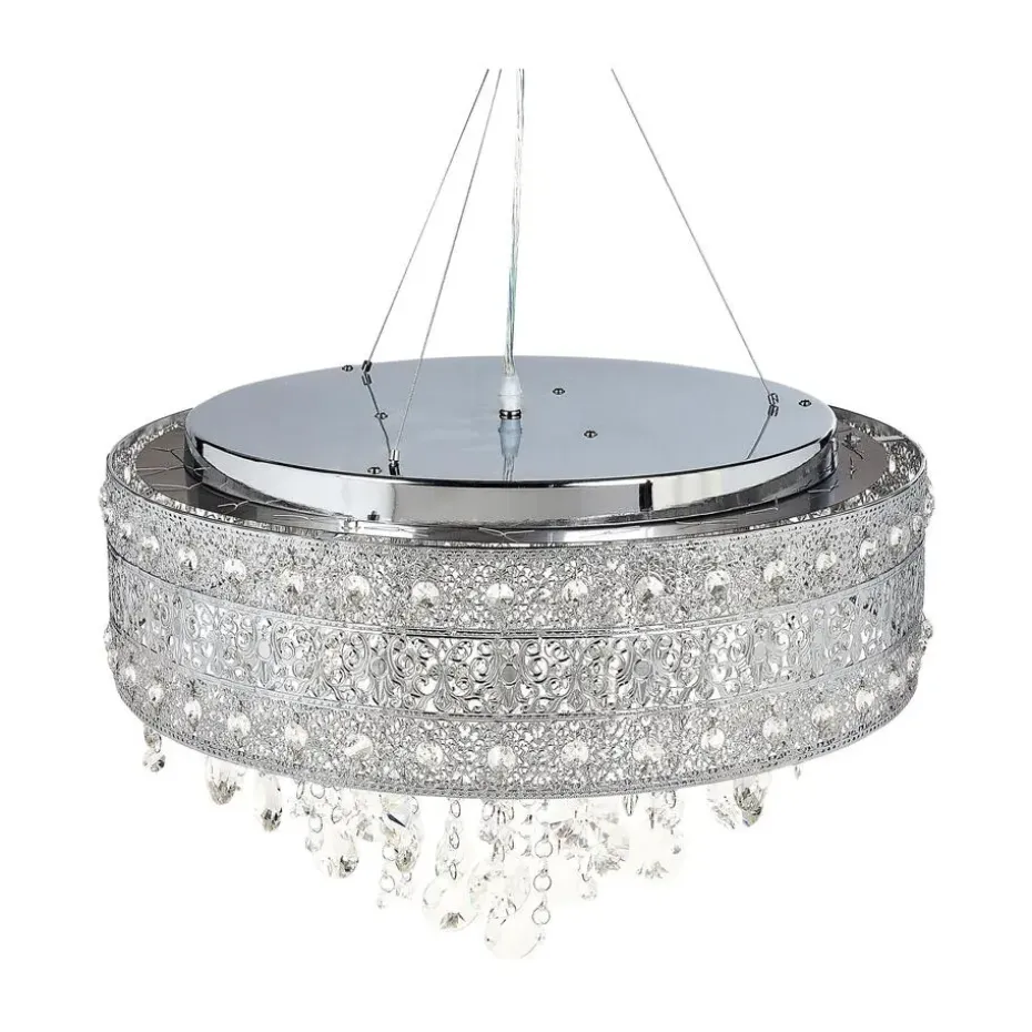 BARBEIRA - Kroonluchter - Zilver - Ijzer