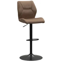 Barkruk Jesse - verstelbaar - cognac