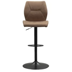 Barkruk Jesse - verstelbaar - cognac