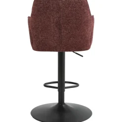 Barkruk Raffy - wijnrood