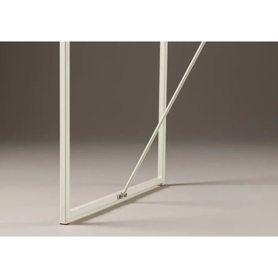 Bartafel Beige Metaal - 120x60x105cm - Brea