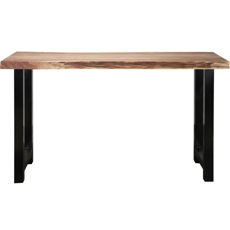 Bartafel Boomstam Acaciahout - Naturel - Rechthoek - 150cm