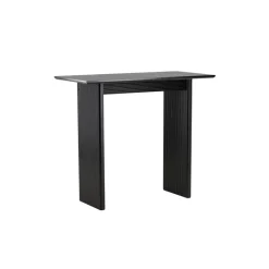 Bartafel Zwart Hout - 120x60x105cm - Vail