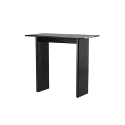 Bartafel Zwart Hout - 120x60x105cm - Vail