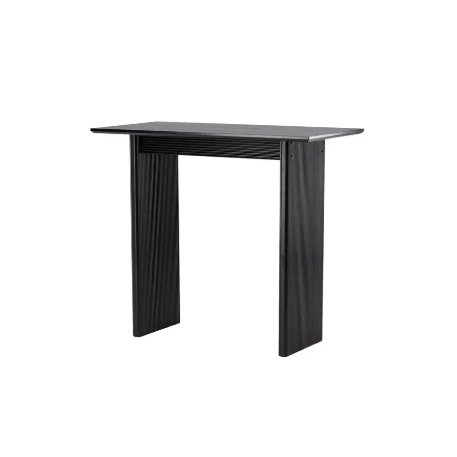 Bartafel Zwart Hout - 120x60x105cm - Vail