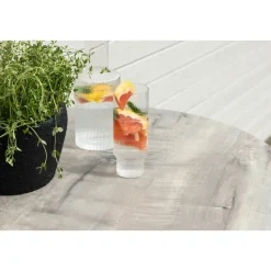 Bartafel Zwart Kunststof - 70x70x100cm - Milano