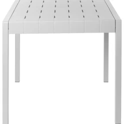 BARTICA - Tuintafel - Grijs - 81 x 84 cm - Synthetisch materiaal