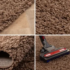 Basic Shaggy vloerkleed Caramel Hoogpolig - 120x170 CM