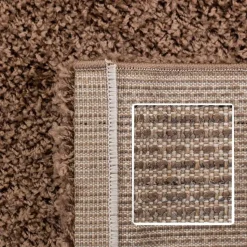 Basic Shaggy vloerkleed Caramel Hoogpolig - 120x170 CM