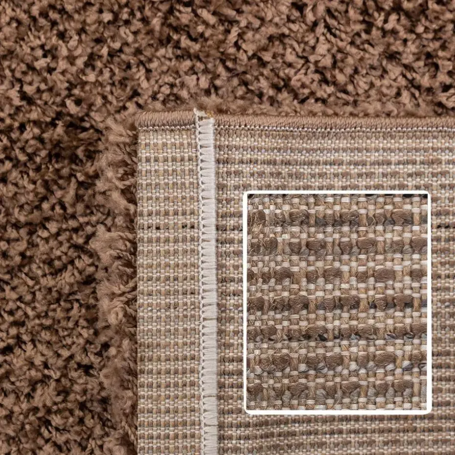 Basic Shaggy vloerkleed Caramel Hoogpolig - 120x170 CM