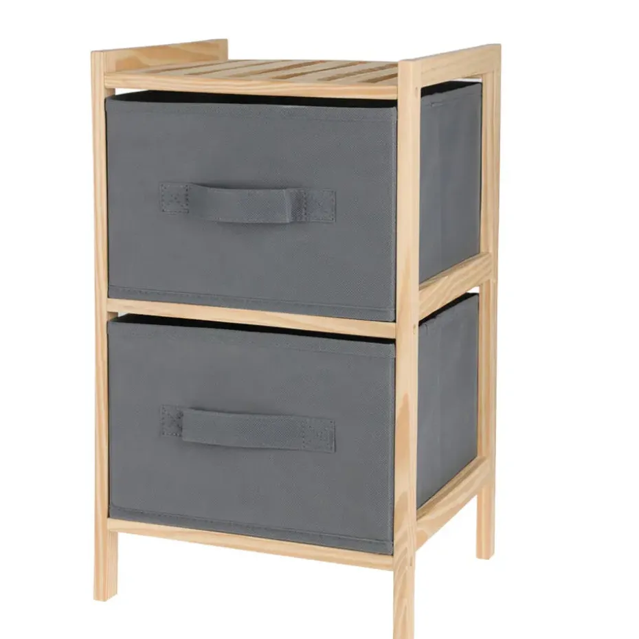 Bathroom Solutions Badkamerkastje - 2-laags - 28 x 25 x 46 cm