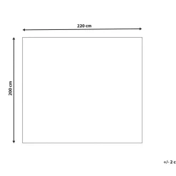 BAYBURT - Deken - Roze - 200 x 220 cm - Polyester