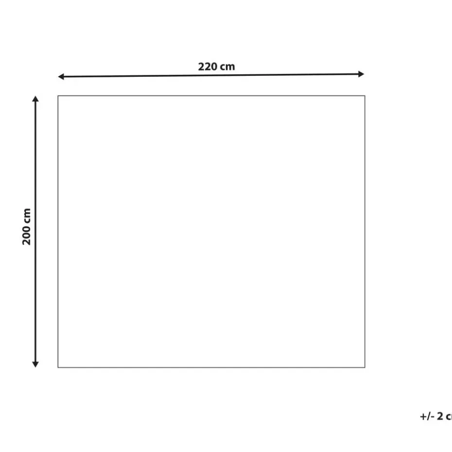 BAYBURT - Deken - Roze - 200 x 220 cm - Polyester