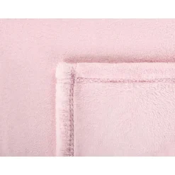 BAYBURT - Deken - Roze - 200 x 220 cm - Polyester