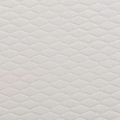 BAYONNE - Tweepersoonsbed - Wit - 140 x 200 cm - Fluweel