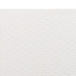 BAYONNE - Tweepersoonsbed - Wit - 140 x 200 cm - Fluweel