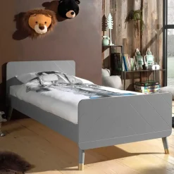 Bed Billy 90x200 - grijs