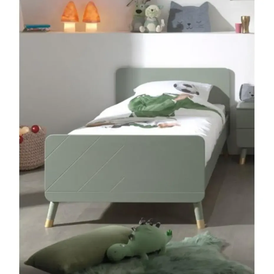 Bed Billy 90x200 - olijfgroen