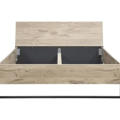 Bed Dex - eikenkleur - 140x200 cm