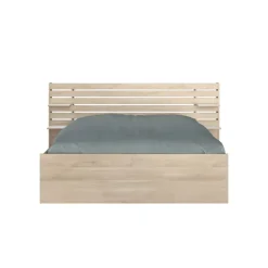 Bed Evi - eikenkleur - 180x200 cm