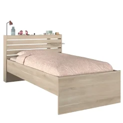 Bed Evi - eikenkleur - 90x200 cm