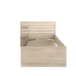 Bed Evi - eikenkleur - 90x200 cm