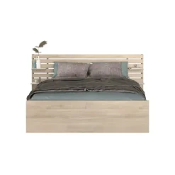 Bed Evi - eikenkleur - 160x200 cm