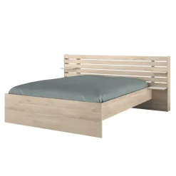Bed Evi - eikenkleur - 160x200 cm