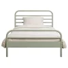 Bed Jada metaal - groen - 90x200 cm