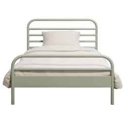 Bed Jada metaal - groen - 90x200 cm