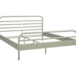 Bed Jada metaal - groen - 160x200 cm