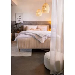 Bed Lieke - ecru - 160x200 cm