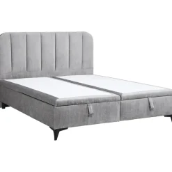 Bed Lizz met opbergruimte - grijs - 140x200 cm