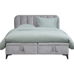 Bed Lizz met opbergruimte - grijs - 160x200 cm