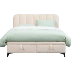 Bed Lizz met opbergruimte - ecru - 160x200 cm