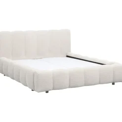 Bed Maudy met opbergruimte - ecru - 160x200 cm