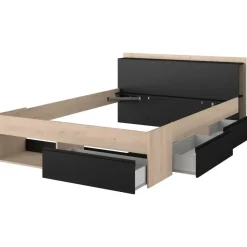 Bed Most 160x200cm - eik/zwart