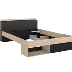 Bed Most 160x200cm - eik/zwart