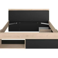 Bed Most 160x200cm - eik/zwart