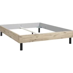 Bed Nova - eikenkleur - 180x200 cm